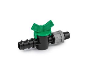 Мінікран лінійний Bradas крапельна стрічка / з'єднувач для трубки 20 мм 25 шт