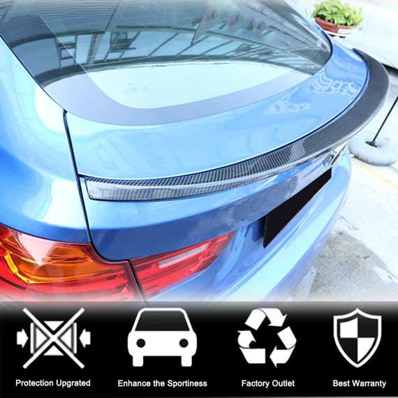 Спойлер V3 (для F34, Карбон) для BMW 3 серія F-30/31/34 2012-2019 рр | Зображення 1
