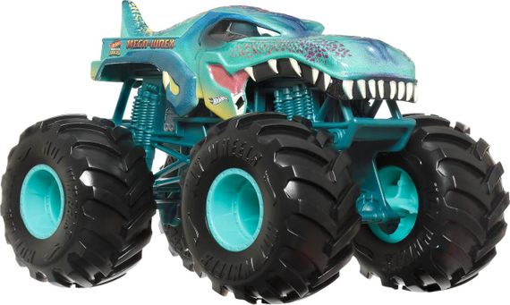 Монстр-трак Хот Вілс Мега-Рекс 1:24 Оригінал Hot Wheels Monster Truck Mega-Wrex | Зображення 3