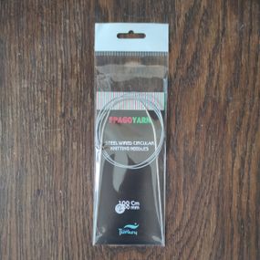 Спиці кругові металеві SpagoYarn 100 см, 2 мм (№2) для в'язання