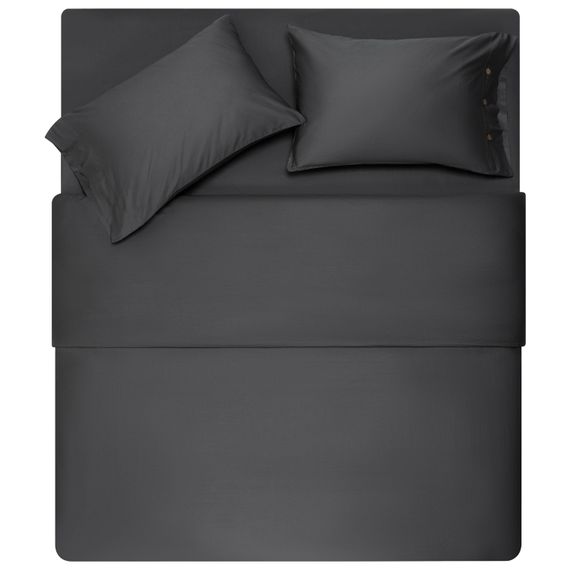 Підковдра ARDESTO Mix&amp;Match Premium, 160х220см, 100% бавовна, сатин, сірий (ART1622DVY) | Зображення 5