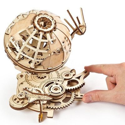 Конструктор Ugears Глобус (70128) | Зображення 5