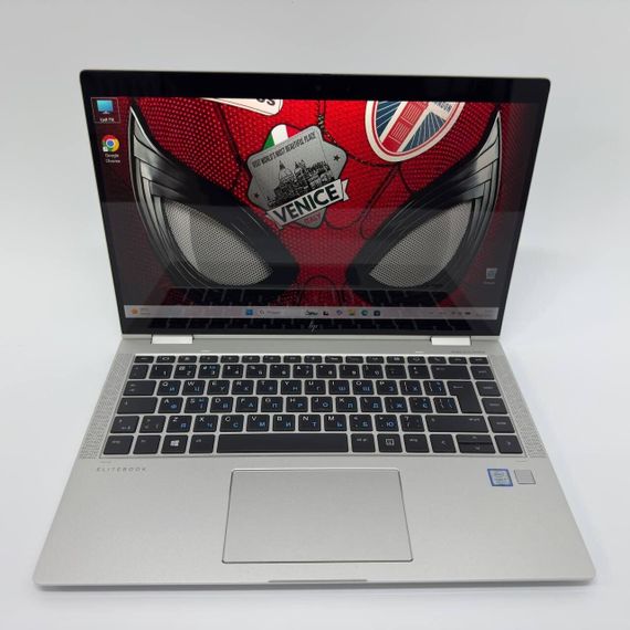 Ультрабук HP EliteBook X360 / 14" (1920x1080) IPS Touch / Intel Core i7-8565U (4 (8) ядра по 1.8 - 4.6 GHz) / 16 GB DDR4 / 256 GB SSD / Intel UHD Graphics / WebCam б/у + Подарок Мышка и коврик | Зображення 3