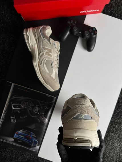 Мужские зимние кроссовки  New 2002R Gore-Tex Beige Brown , Вьетнам 44 | Зображення 2