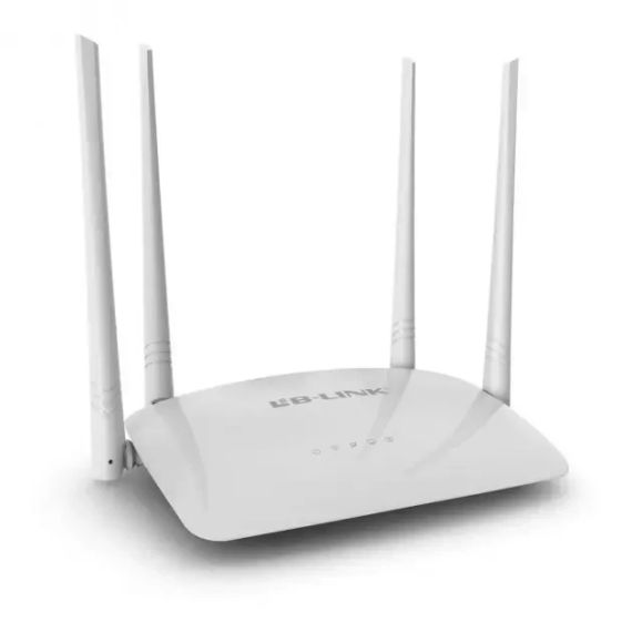 Wi-Fi роутер LB-Link BL-WR450H 2.4GHz 300 Mbps 4*5dBi посилені антени 2LAN+1WAN