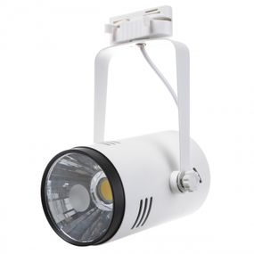 Светильник трековый поворотный LED 413/18W WW WH/BK COB
