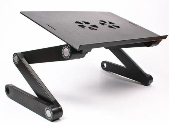 Столик трансформер для ноутбука Laptop Table T8, подставка для ноутбука | Зображення 2