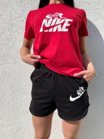 Жіночий літній комплект червоний