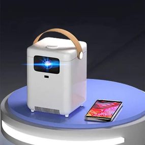 Проектор домашний E350 4K HD с Android 11.0 с двухдиапазонным Wi-Fi 6.0 Белый