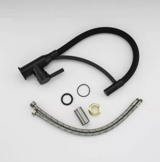 Змішувач для кухні Frap з гнучким виливом F4552-6 | Зображення 4