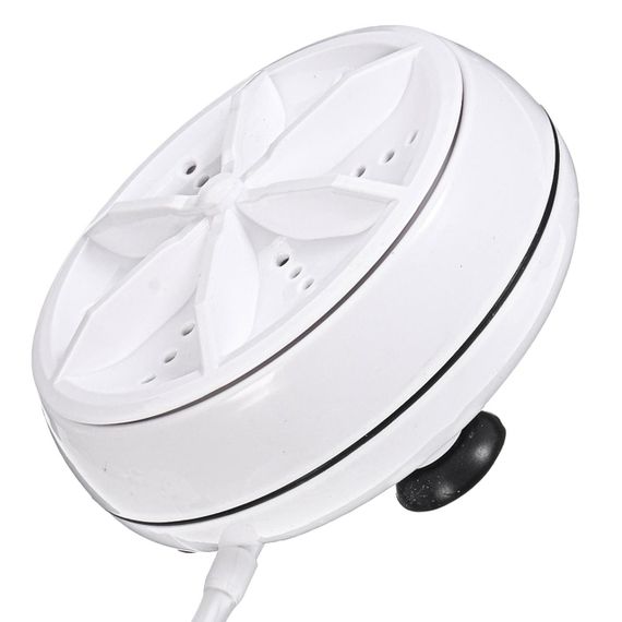 Портативна ультразвукова пральна машина TURBINE WASH, від USB / Маленька пральна машинка, що обертається, на присосках | Зображення 7