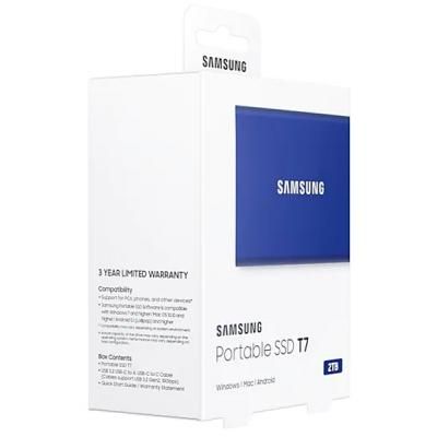 Накопитель SSD USB 3.2 2TB T7 Samsung (MU-PC2T0H/WW) (MU-PC2T0H/WW) | Зображення 8