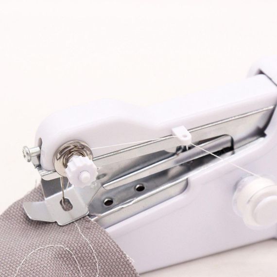 Ручна швейна машинка, на батарейках, Handy stitch (WJ-07) / Портативна міні машинка для шиття | Зображення 8