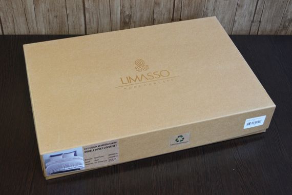 Постельное белье Limasso Ranforse 200 х 220 см Paradiso Natural Grey | Зображення 5
