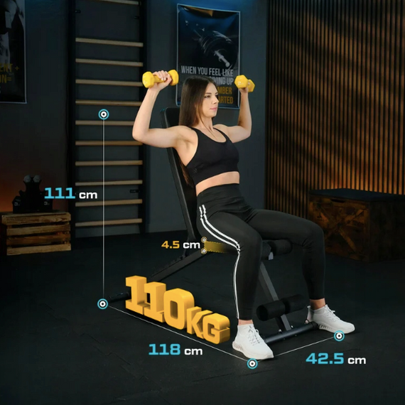 Лавка тренувальна Trex Sport TX-110B | Зображення 3