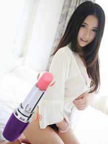 Міні-вібратор (Помада) Babydoll Міні Вібратор Фіолетовий 789-2 ААА-1