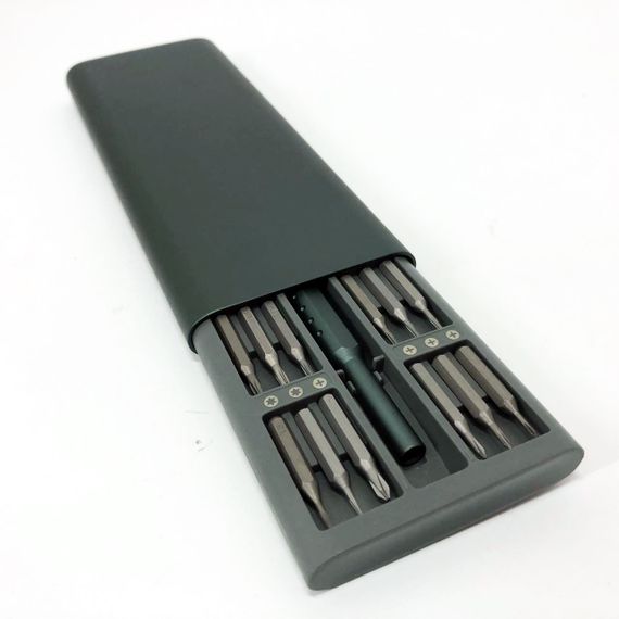 Набор прецизионных отверток с ручкой 48 в 1 в металлическом футляре | Зображення 7