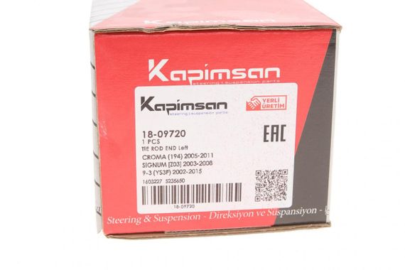 Наконечник тяги рульової L Fiat Croma 05- Opel Vectra C Signum 02-08 18-09720 | Зображення 6