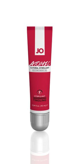 Збудливий гель для клітора JO ATOMIC WARMING (10 мл), розігрівальний Sex Aura