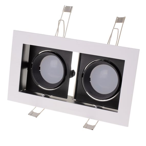 Светильник карданный ML-16-02 WH/BK MR16