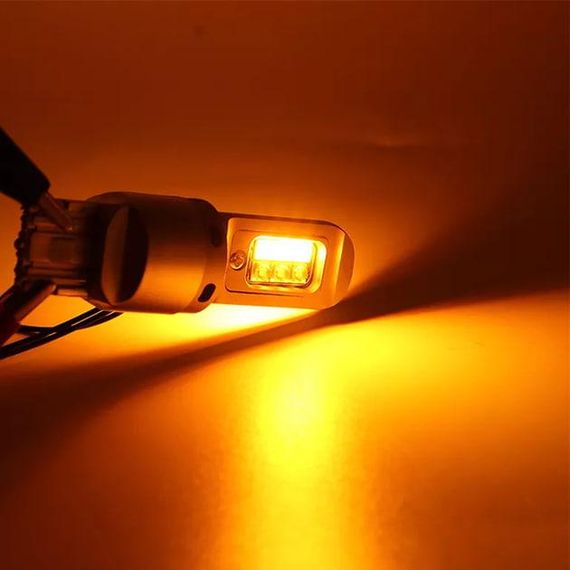 Світлодіодна лампа TBS 3157 P27/7W 12 діодів CREE W2,5x16q White+Amber | Зображення 3