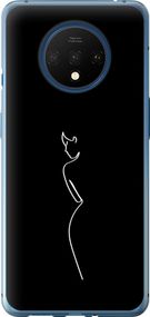 Чехол на OnePlus 7T Силуэт1 "4590u-1809-17620"