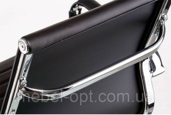 Офісне крісло Solano 5 artleather black Tilt, репліка дизайнерського крісла Eames Style | Зображення 2