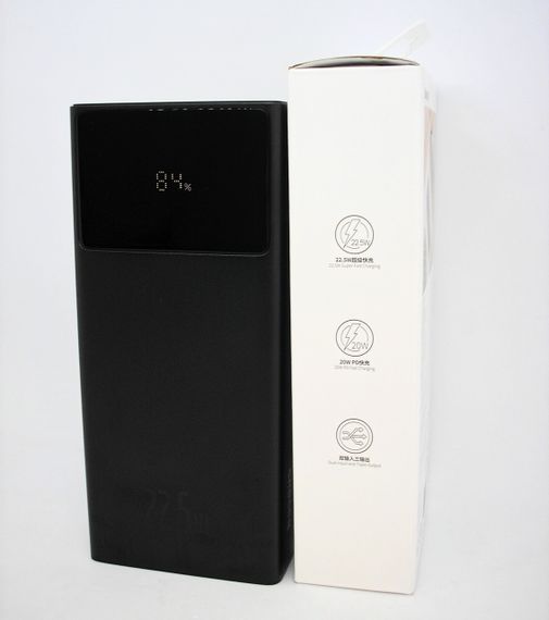 Power Bank 20000 mAh 22,5 W BASEUS реальная ёмкость быстрая зарядка внешний аккумулятор павербанк | Зображення 6