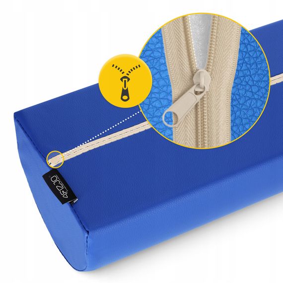 Полувалік для реабілітації та масажу 4FIZJO 60 x 30 x 15 Blue (P-5905973402927) | Зображення 2