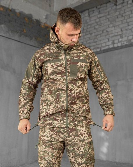 Тактичний костюм софтшел хижак ТР6452 | Зображення 7