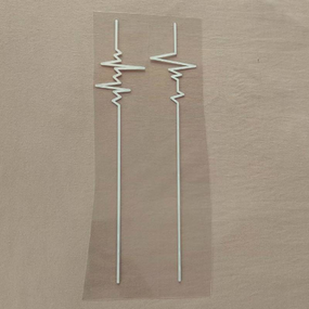 Наклейка "Кардіограма"