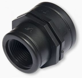 З'єднувач редукційний Bradas з двома внутрішніми різьбами 3/4" та 1/2" 25 шт