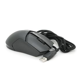 Миша провідна JEDEL GM1401, 7 кнопок, 1000/2000/3200/5600/7600/12400DPI, кабель 1,5 м. RGB підсвічування. Black. Box