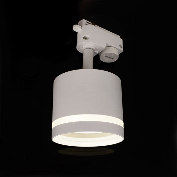 Круглый трековий светильник KW-34 GX53 WH | Зображення 2