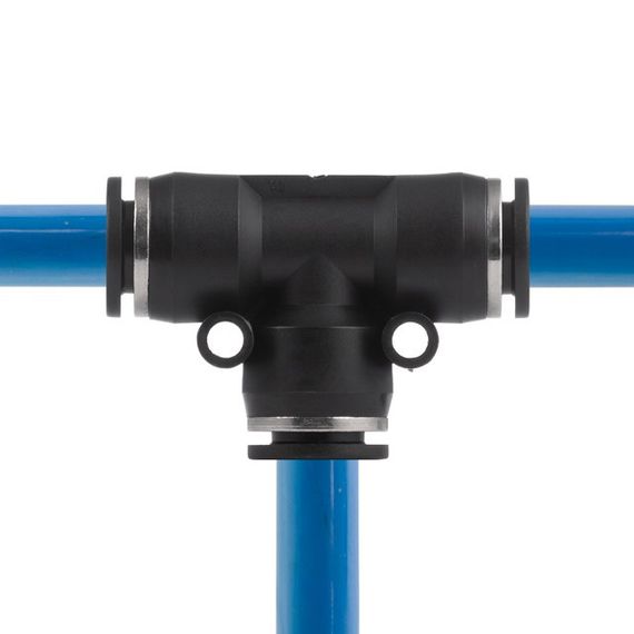 Цангове з'єднання Т-подібне для поліуретанових та ін. шлангів 10 мм INTERTOOL PT-2348 | Зображення 3