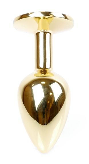 Анальная пробка Boss Series - Jewellery Gold PLUG Clear S, BS6400021 sexstyle | Зображення 5