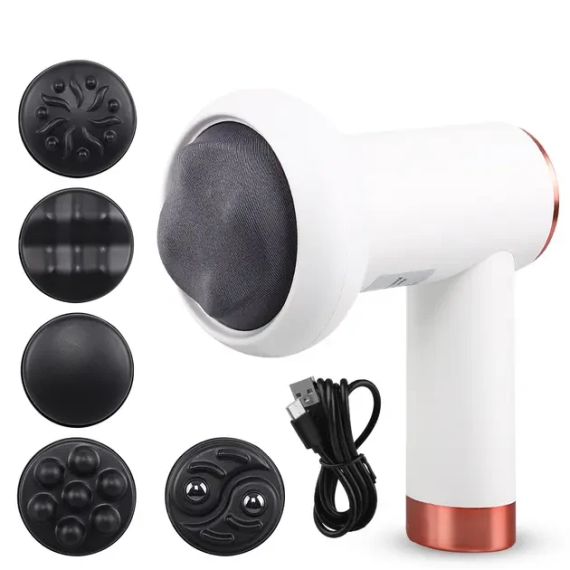 Вибромассажёр антицеллюлитный аккумуляторный массажер Deep Rolling W44 | Зображення 1