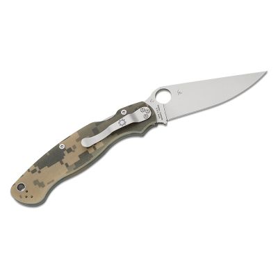 Нож Spyderco Military 2 Satin S30V Camo G10 (C36GPCMO2) | Зображення 1