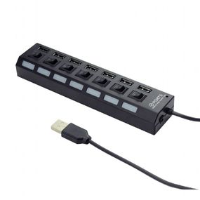 Хаб Gembird UHB-U2P7-03 на 7 портів USB 2.0