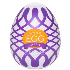 Мастурбатор-яйце Tenga Egg Mesh із сітчастим рельєфом Sex Aura
