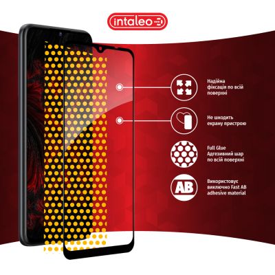 Стекло защитное Intaleo Full Glue ZTE Blade A53 Black (1283126583308) | Зображення 6