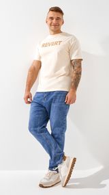 Джинси Mom Fit чоловічі  8711 30 Синій shop (2000999171505)