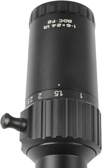 Приціл оптичний XD Precision Black-C.Q.B F2 1-6x24 сітка BDC | Зображення 6