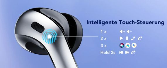 Беспроводные Bluetooth наушники Arikasen, 52 часа воспроизведения, водонепроницаемость IPX7, | Зображення 3