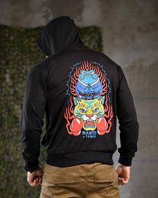 Худи manto x panku black ПП7877