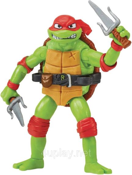 Фігурка Черепашки-ніндзя Рафаель 12 см Teenage Mutant Ninja Turtles Mutant Mayhem 4.6” Raphael TMNT Оригінал | Зображення 3