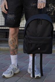 Повсякденний рюкзак шкільний Without Compact з принтом Dagger Black