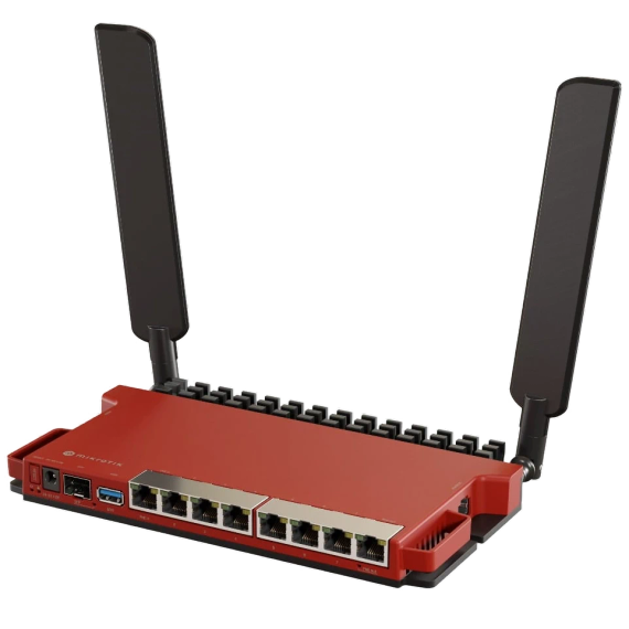 MikroTik L009UiGS-2HaxD-IN Wi-Fi 6 dual-chain Wi-Fi роутер - Маршрутизатор | Зображення 1