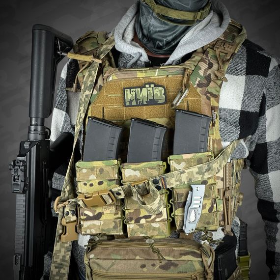 Ремінь збройовий триточковий RAGNAROK "Hel" Gen.II carbine Піксель | Зображення 4