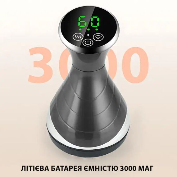 Массажер согревающий Massage instrument LY-812 с электростимуляцией вибромассажем 25 режимов | Зображення 1